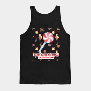 Life's a Jolly Jingle with Candy Canes! Tank Top